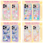 GLITER 3D BRILLO PROTECTOR CAMARA